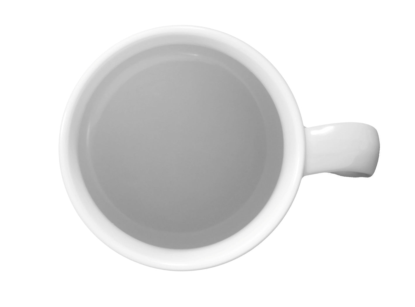 Weiße Kaffeetasse für Gastronomie