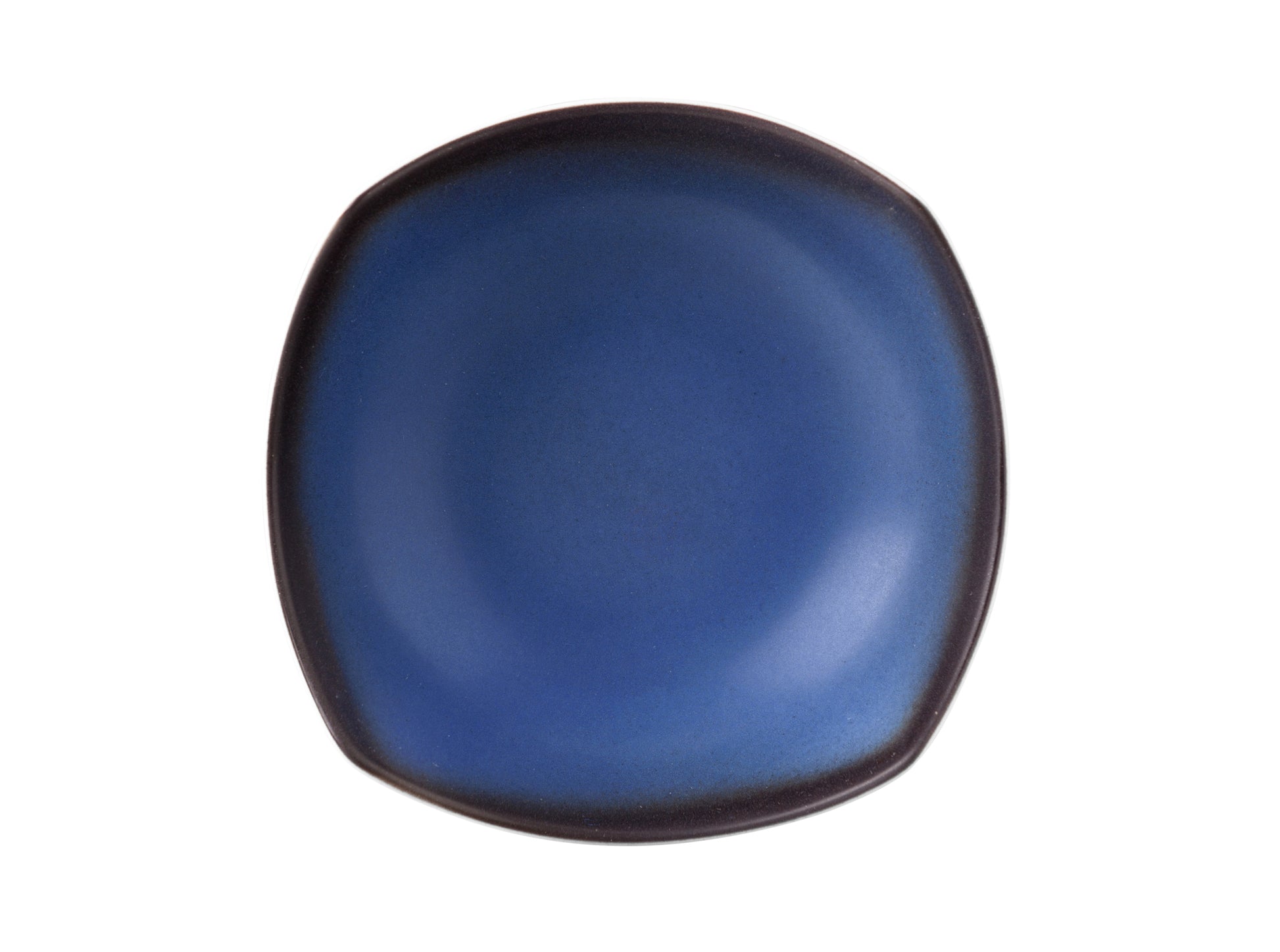 Moderne Schale, blau-weiß, Gastronomie.