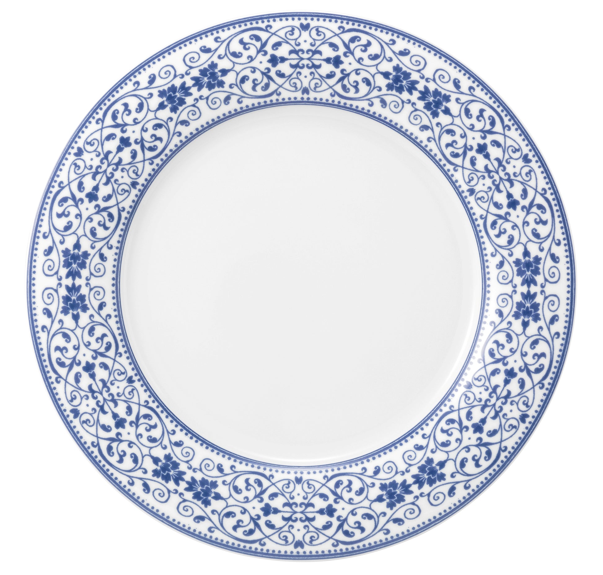 Blaue dekorative Essteller, B2B-Gastronomie