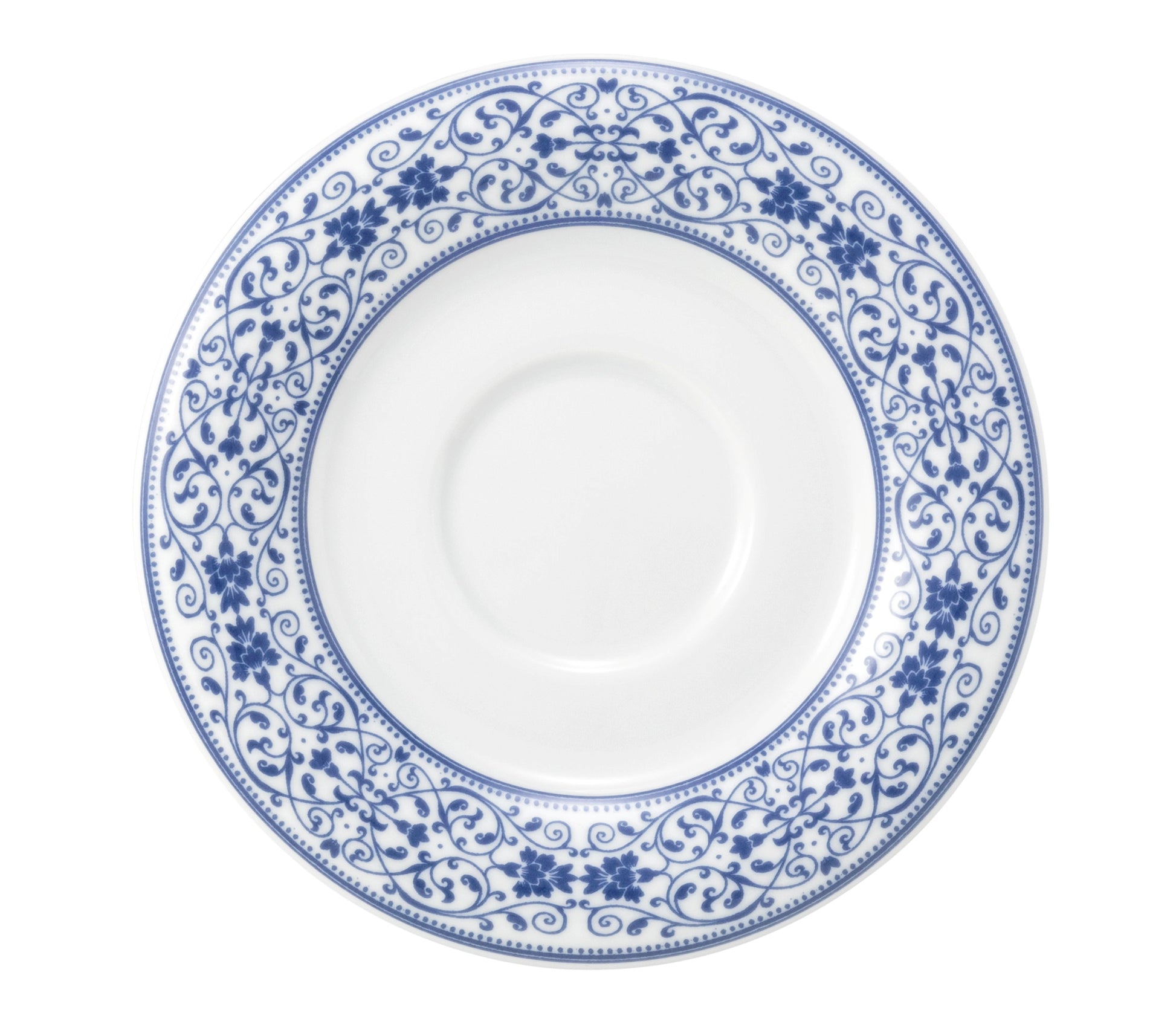 Blaue dekorative Essteller, B2B Gastronomie