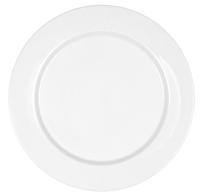 Weißer leerer Gastronomie-Teller