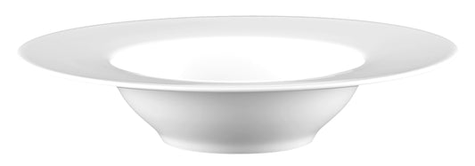 Weiße Suppenteller für Gastronomie.
