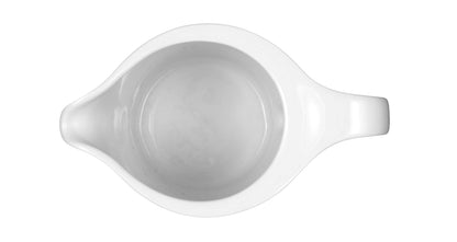 Weiße Kaffeekanne für Gastronomie