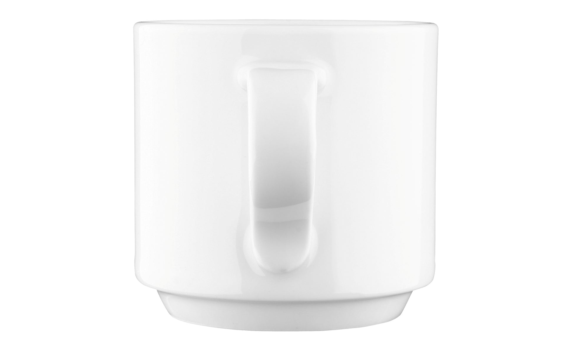 Weiße Kaffeetasse aus Keramik