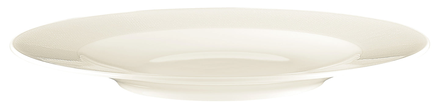 Weißer, leerer Porzellanteller, Gastronomie
