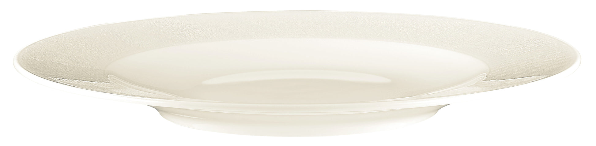 Weißer, leerer Porzellanteller, Gastronomie