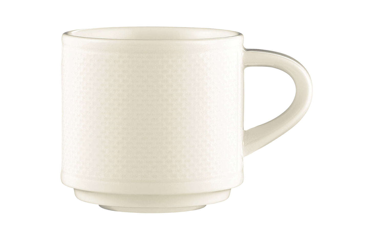 Weiße Tasse für Gastronomiebedarf