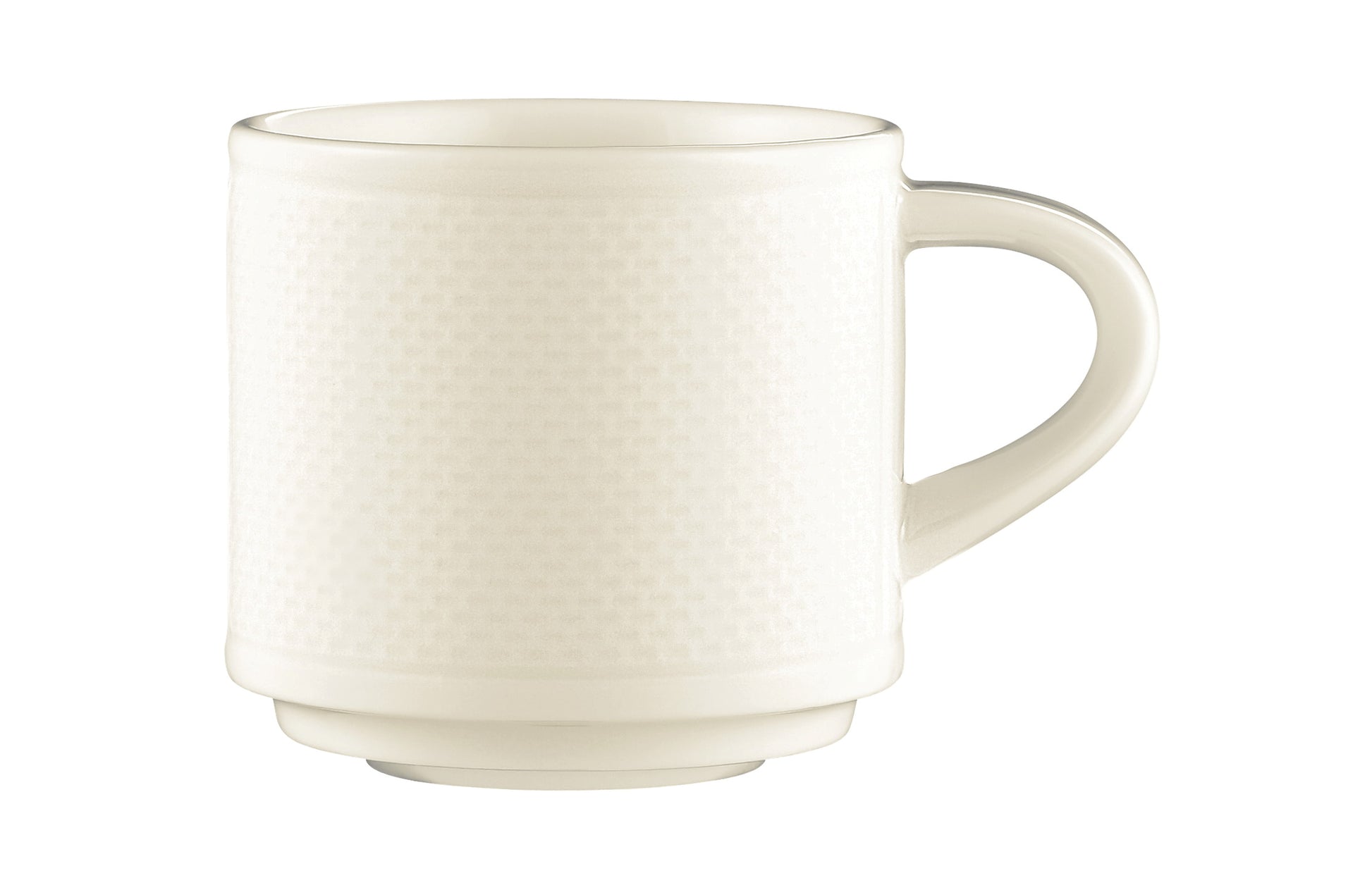 Weiße Tasse für Gastronomiebedarf
