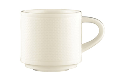 Weiße Tasse für Gastronomiebedarf