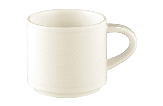 Weiße Tasse für Gastronomiebedarf