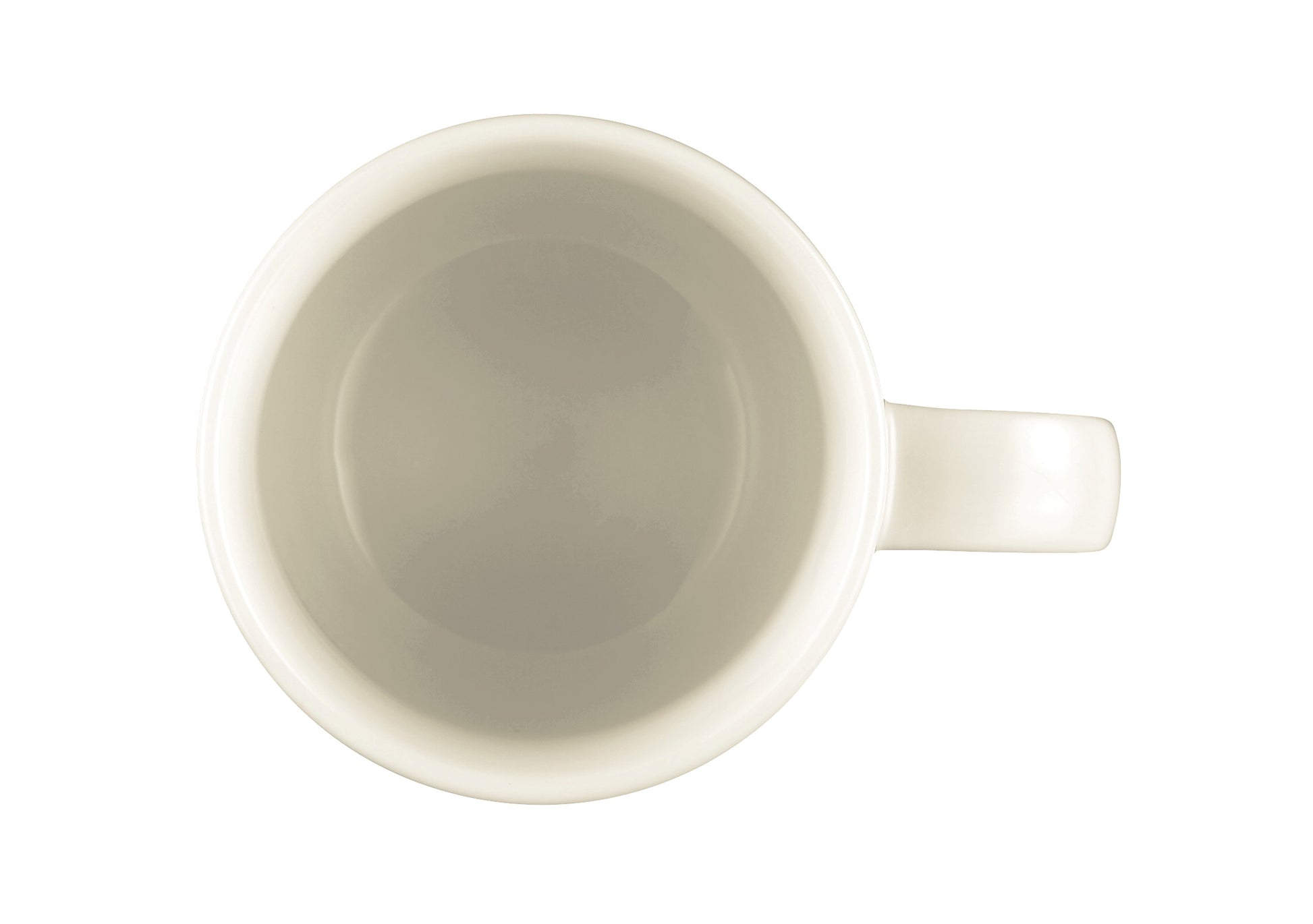 Weiße Tasse für Gastronomiebedarf