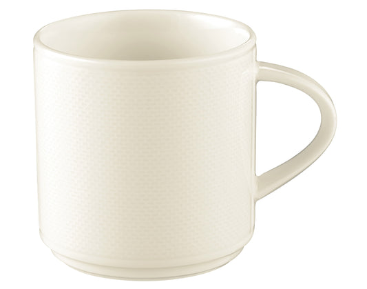Weiße Kaffeetasse, Nahaufnahme, B2B Gastronomie