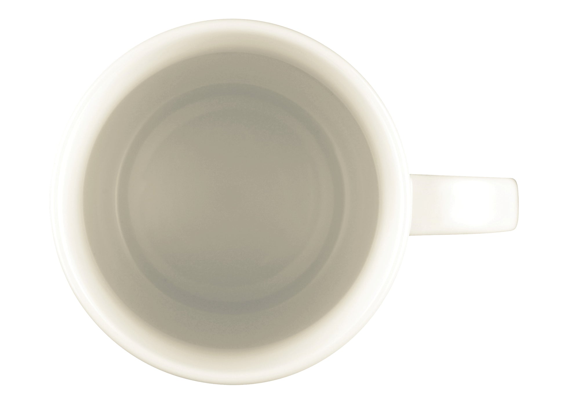 Weiße Kaffeetasse, Nahaufnahme, B2B Gastronomie