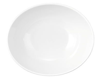 Weiße Schüssel für Gastronomiezwecke