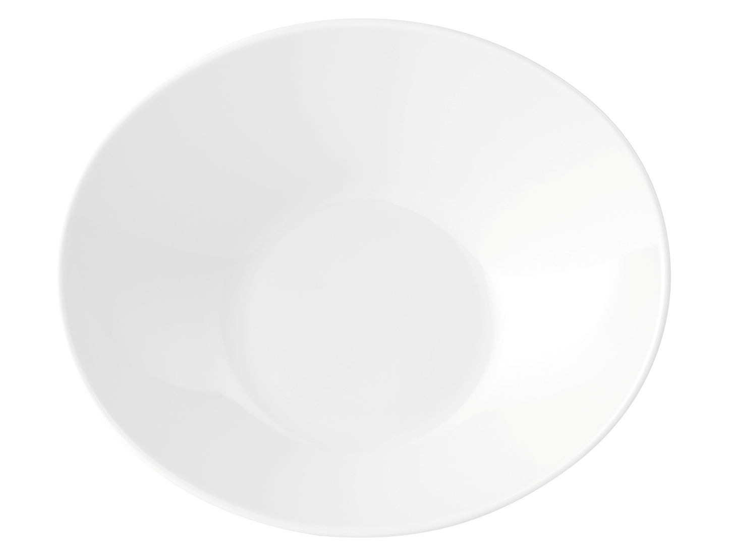 Weiße Schüssel für Gastronomie