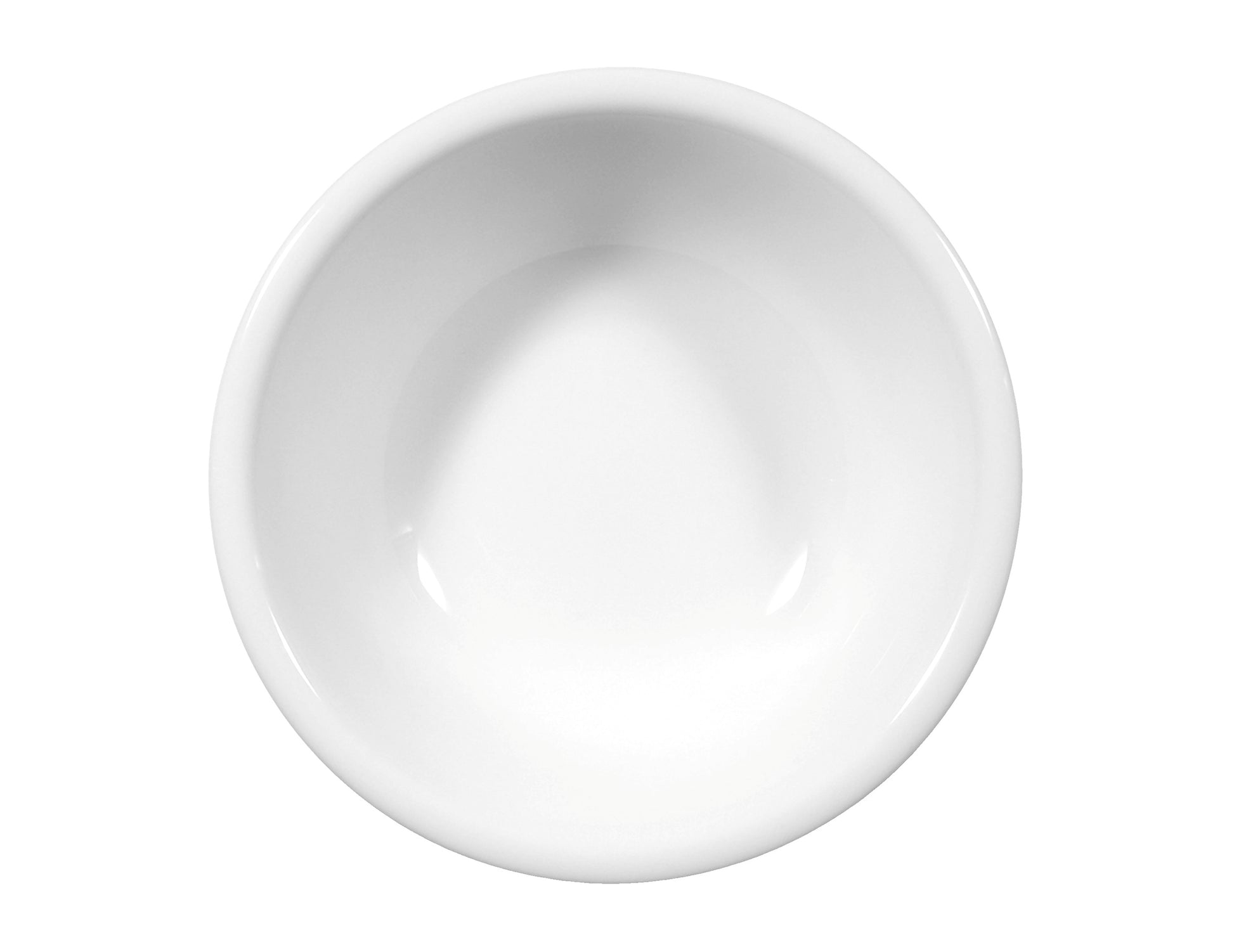Weiße Schüssel für Gastronomie
