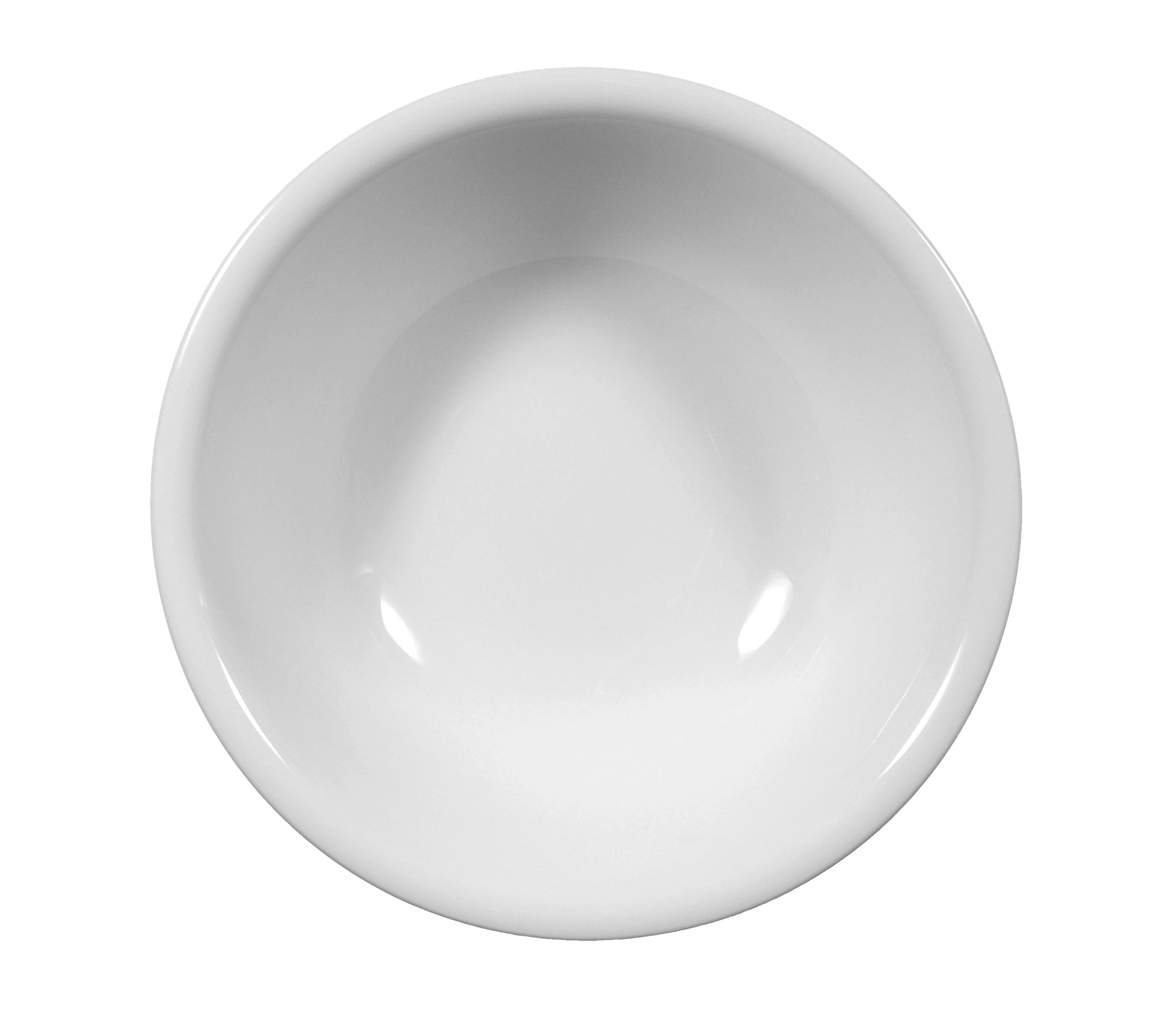 Weiße Porzellanschale für Gastronomie