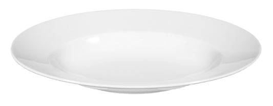 Weißer, leerer Suppenteller, Gastronomie.