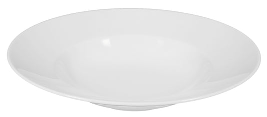 Leerer weißer Gastronomie-Teller.