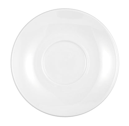 Leerer weißer Gastronomie-Teller, Porzellan