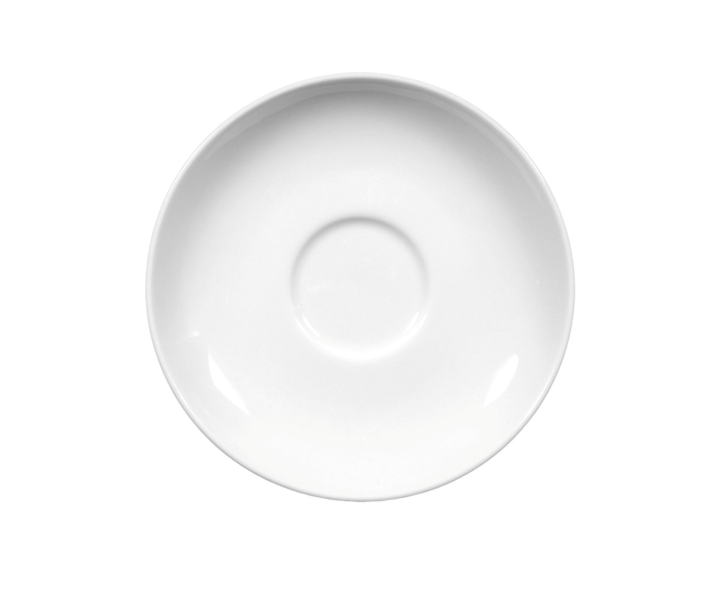 Weiße Biskuit-Schale für Gastronomie