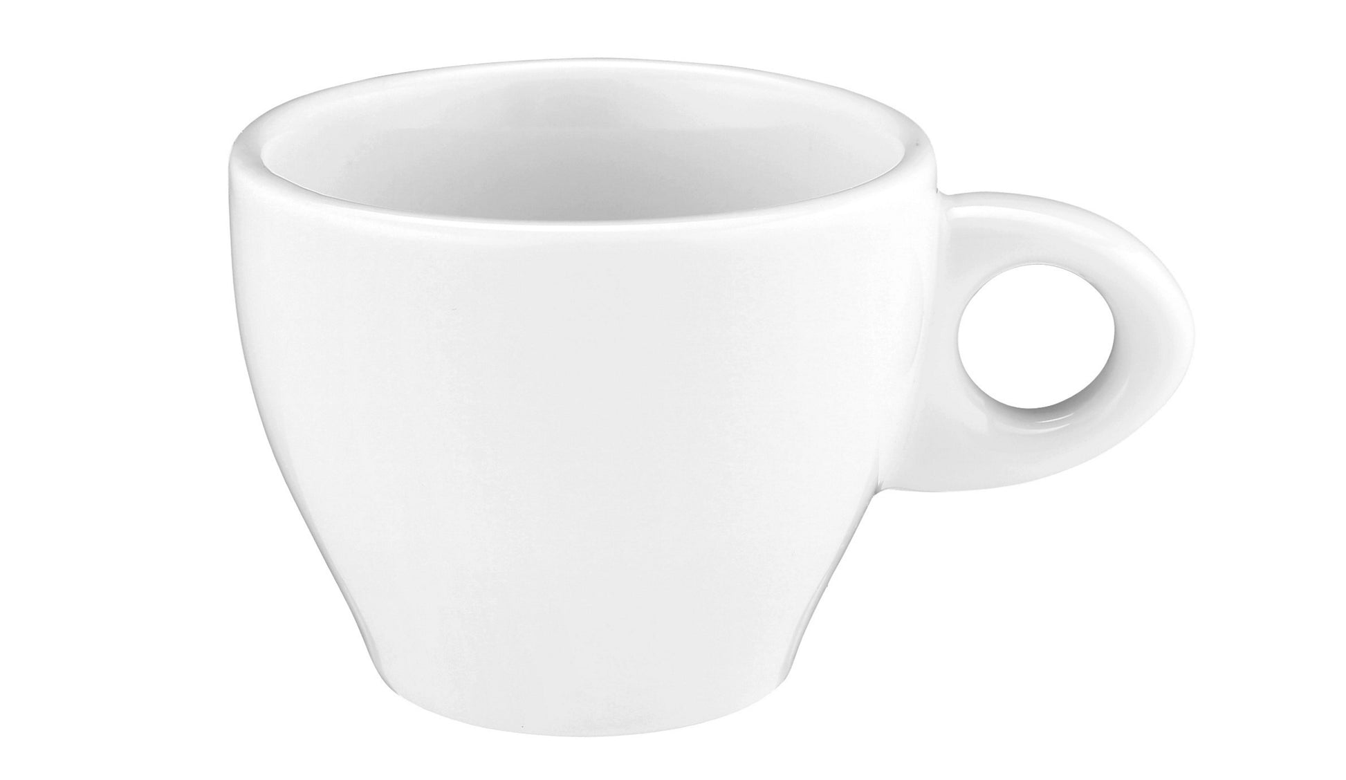 Weiße Kaffeetasse, B2B Gastronomie