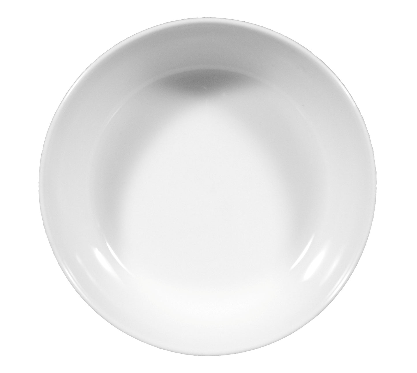 Weiße Schüssel für Gastronomiezwecke