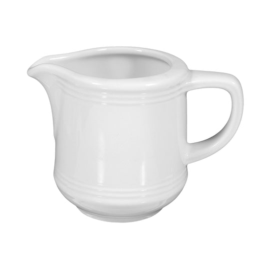 Weiße Keramik-Kaffeekanne