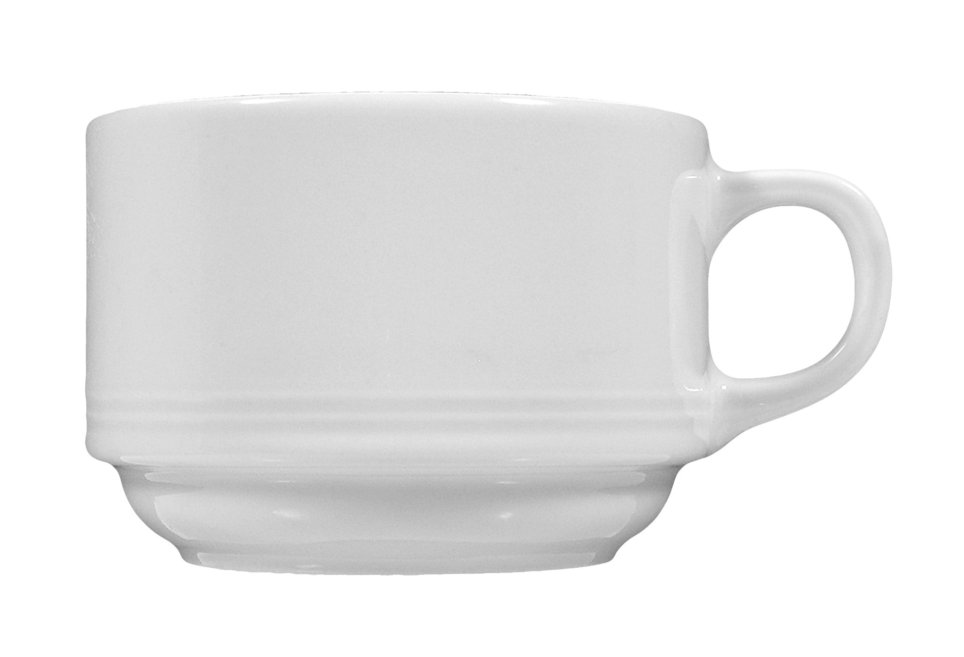 Weiße Kaffeetasse, B2B Gastronomie