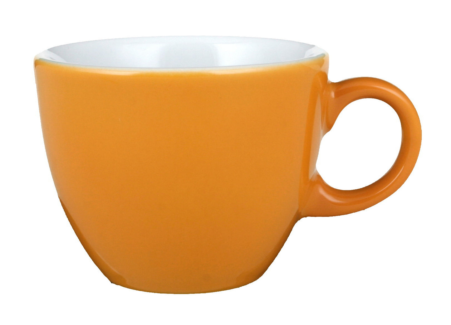 Orangene Kaffeetasse, B2B Gastronomie