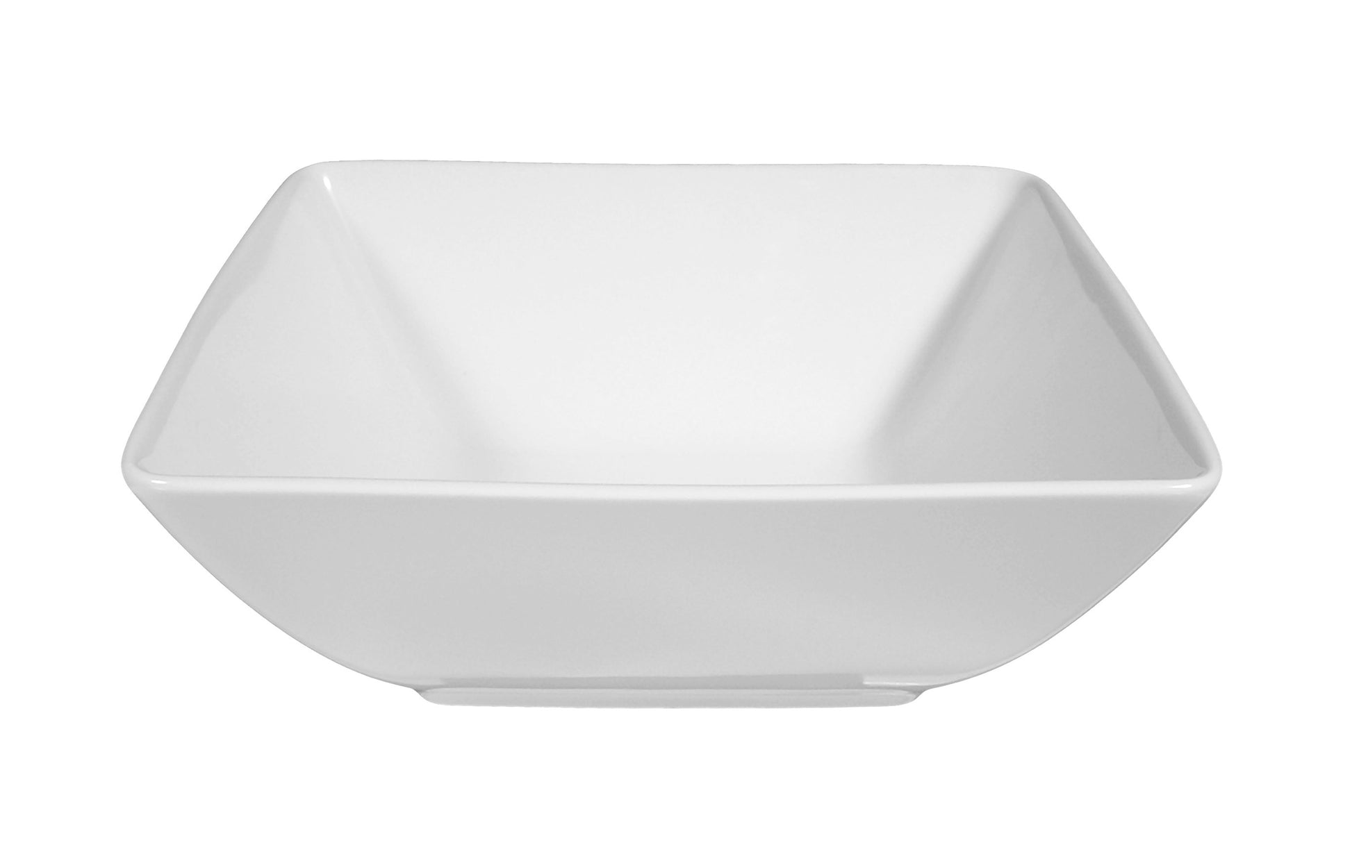 Weiße Schale für Gastronomiezwecke