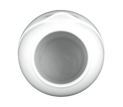 Weiße Teekanne, modernes Design