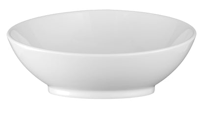Weiße Schüssel für Gastronomiezwecke