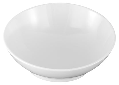 Weiße Schüssel für Gastronomiezwecke