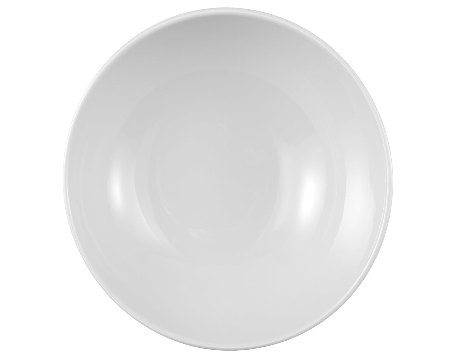 Weiße Schüssel für Gastronomiezwecke