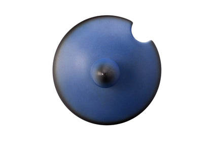 Kunststoff-Teelichthalter, blau, modern
