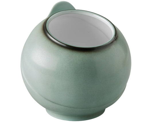 Grüner Keramik-Vase, B2B Gastronomie