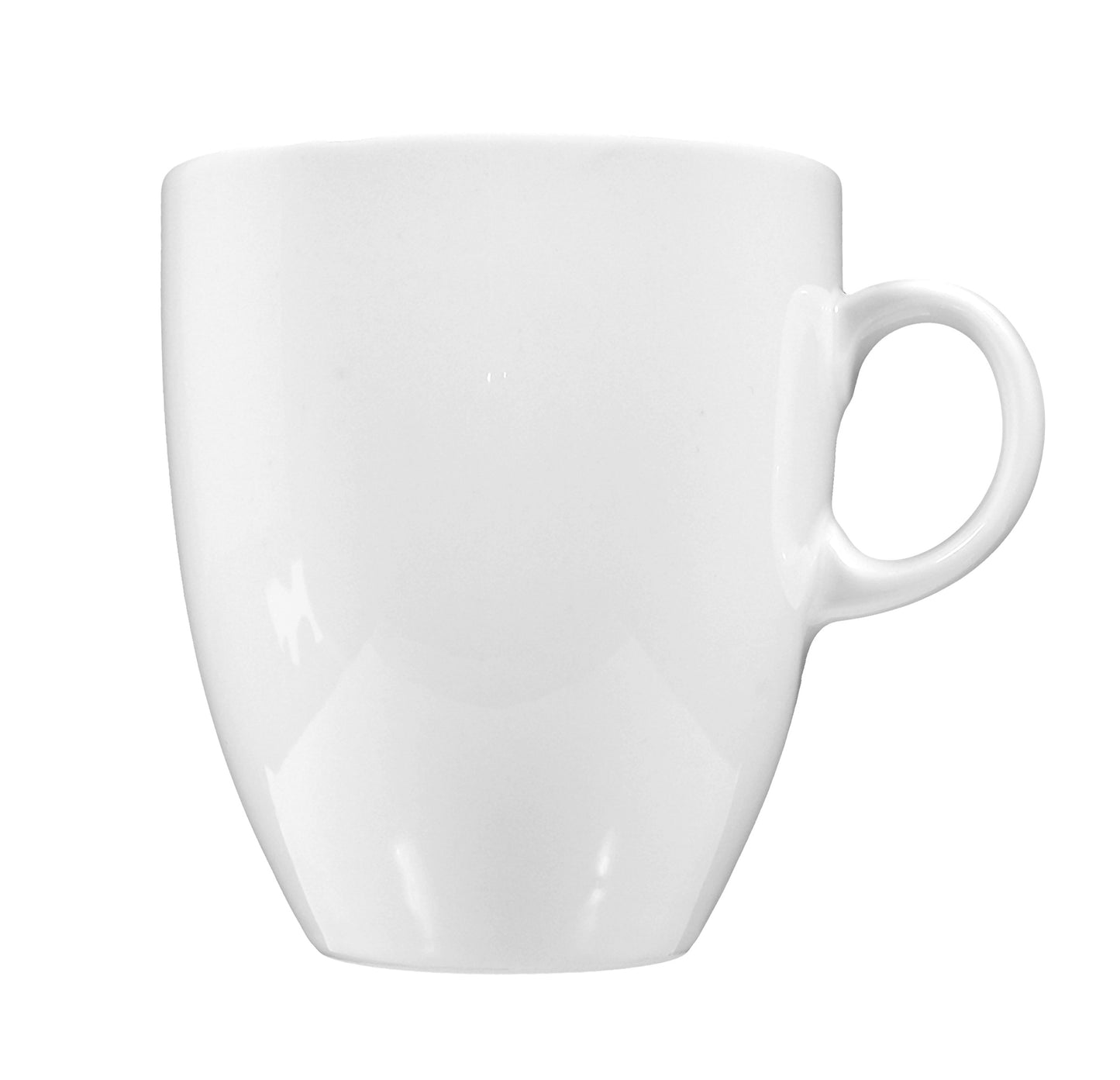 Weiße Kaffeetasse aus Keramik