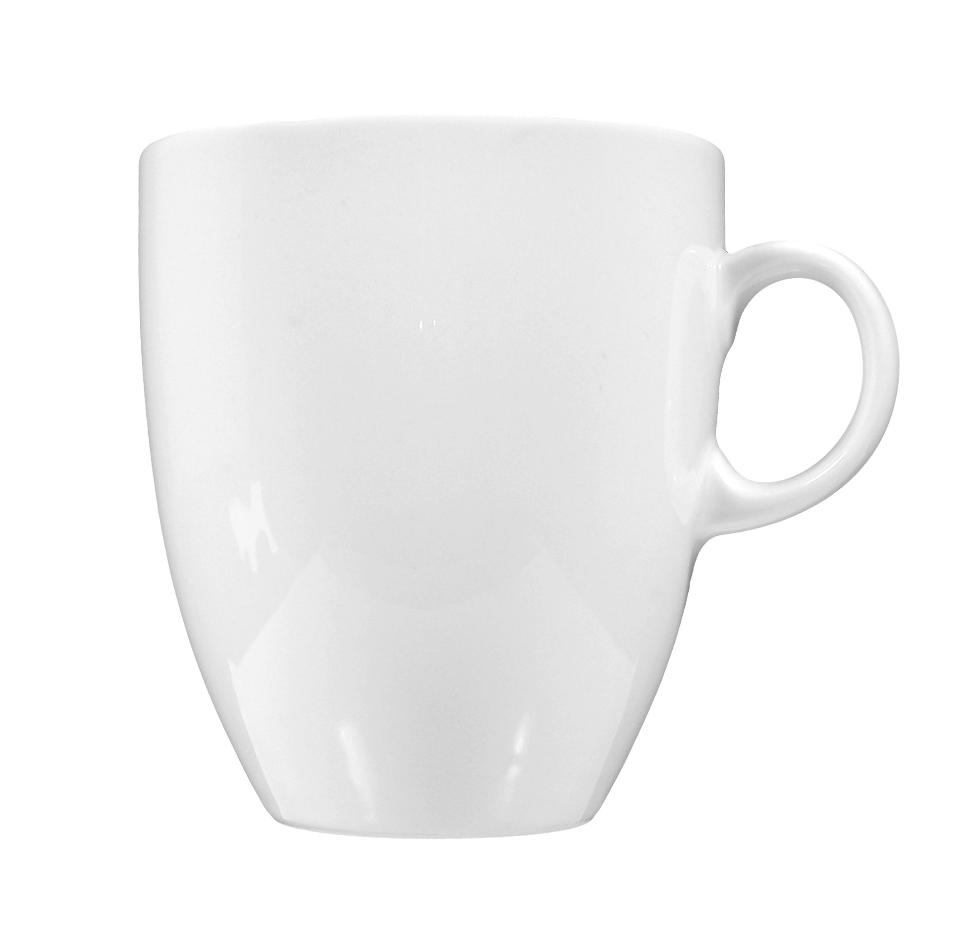 Weiße Kaffeetasse aus Keramik