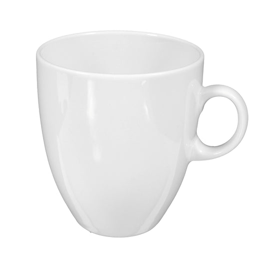 Weiße Kaffeetasse aus Keramik