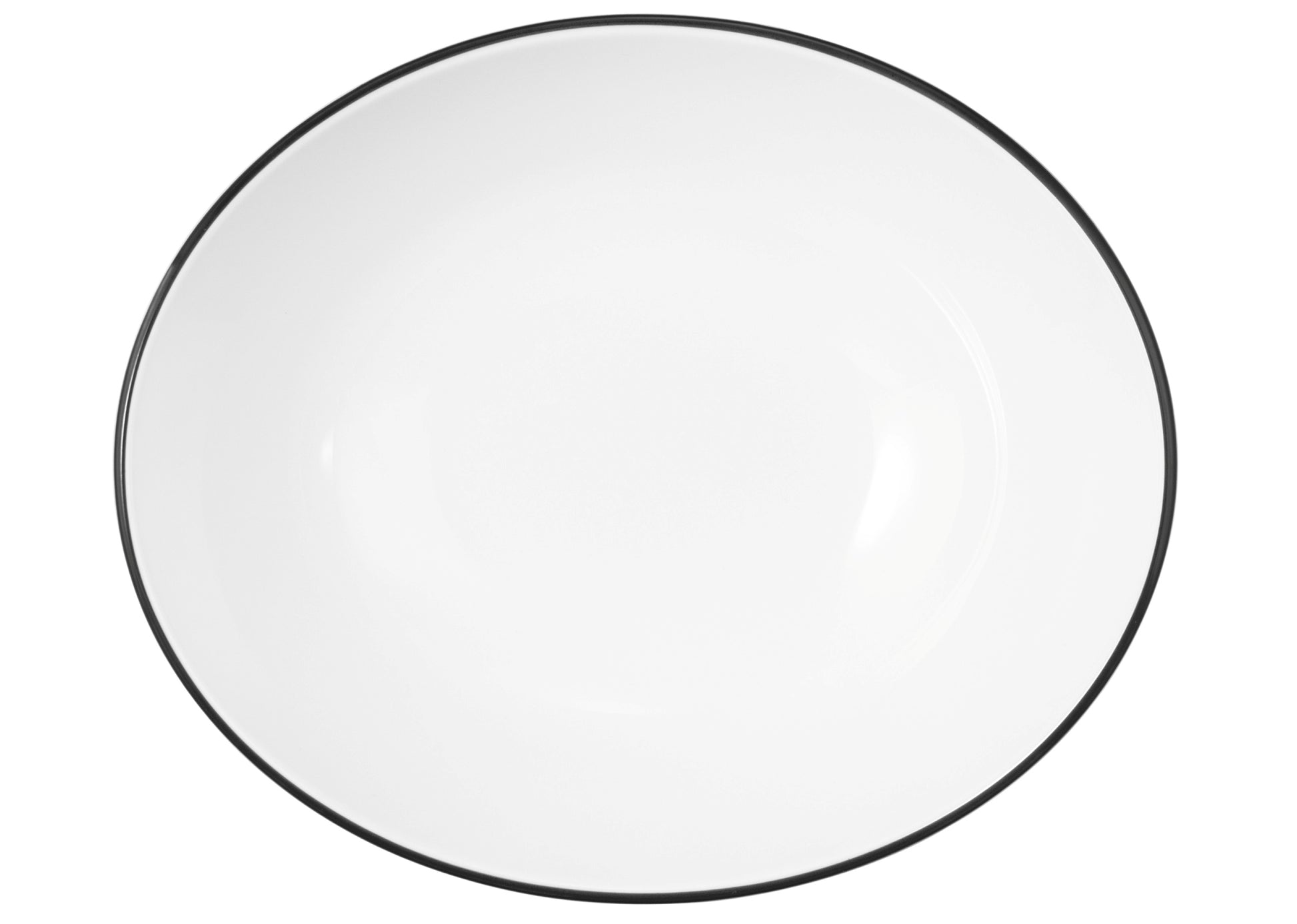 Weiße Schüssel für Gastronomiezwecke