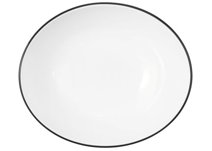 Weiße Schüssel für Gastronomiezwecke