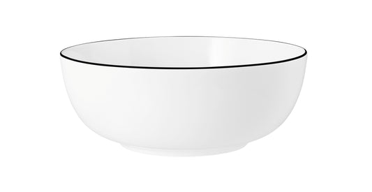 Weiße Porzellanschüssel für Gastronomie