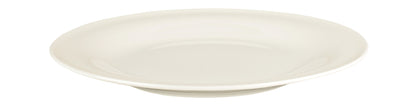 Leerer weißer Gastronomie-Teller, Porzellan
