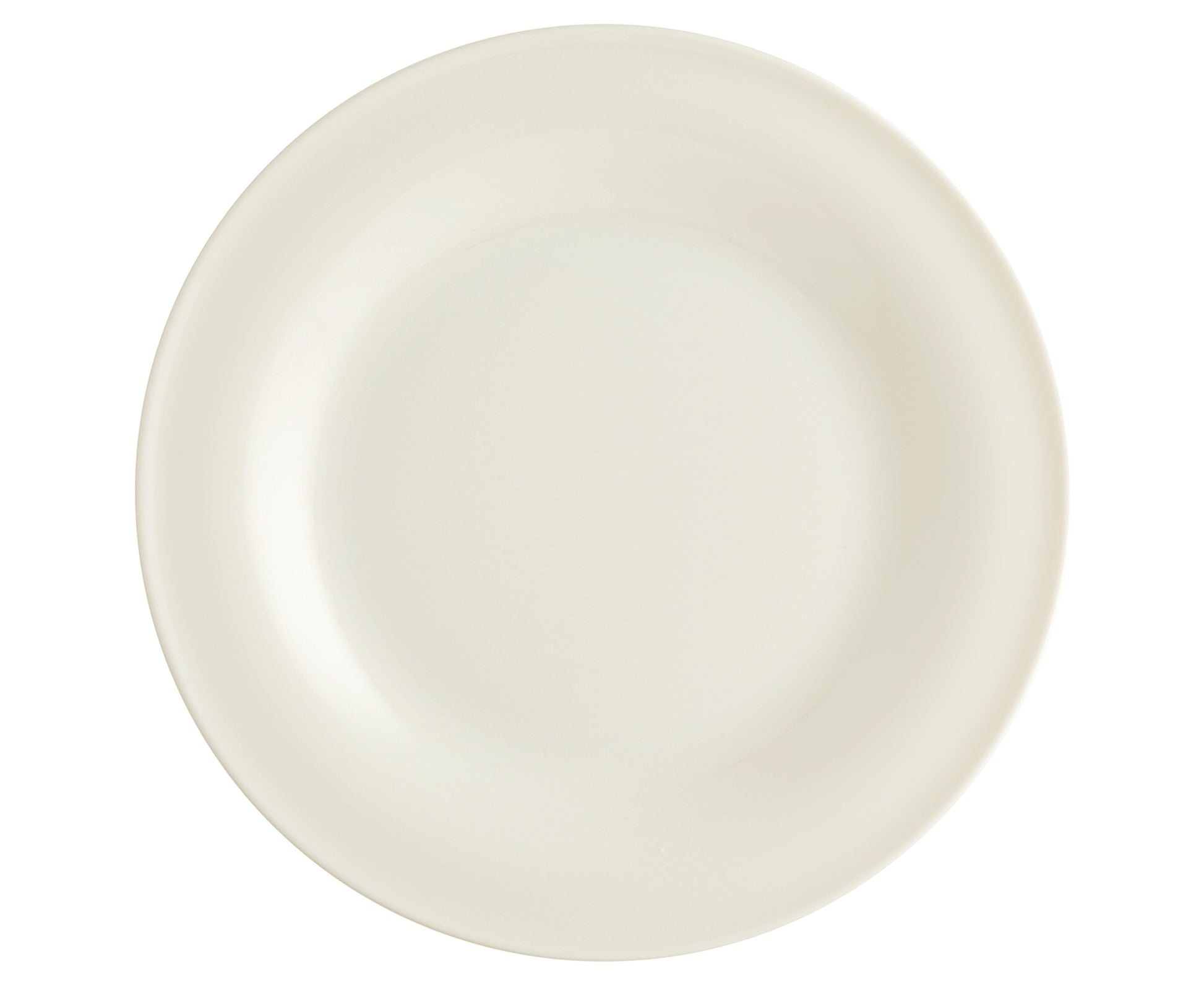 Leerer weißer Gastronomie-Teller, Porzellan