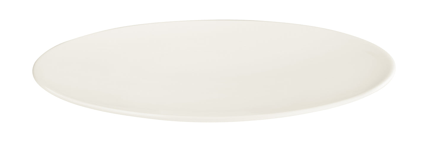 Weißer, leerer Porzellanteller, Gastronomie