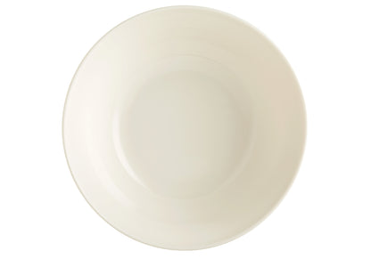 Weiße Schüssel für Gastronomie