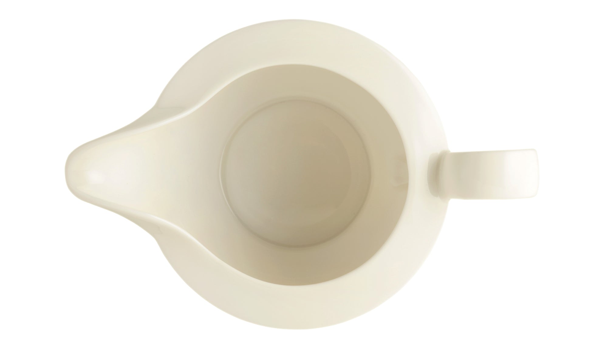 Weiße Kaffeekanne aus Porzellan