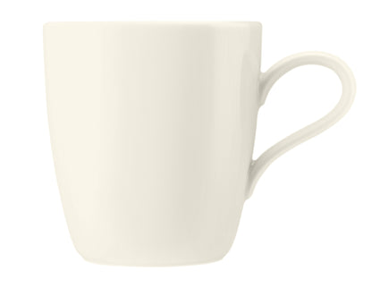 Weiße Kaffeetasse, Nahaufnahme, B2B Gastronomie