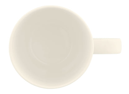 Weiße Kaffeetasse, Nahaufnahme, B2B Gastronomie